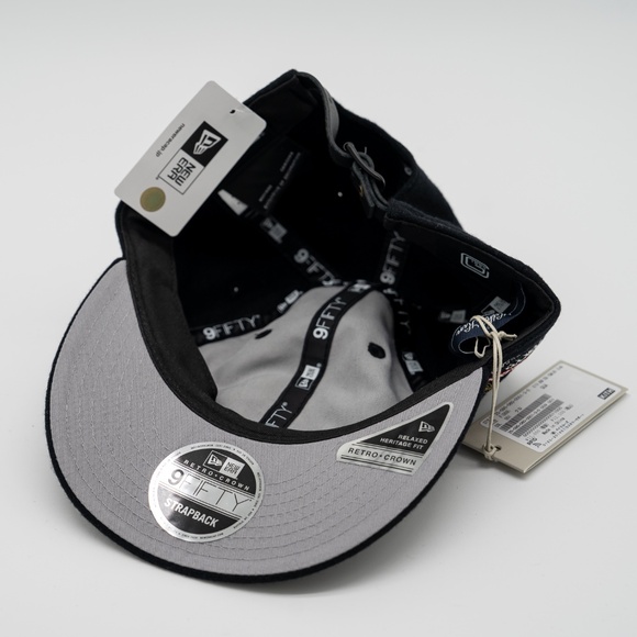 Kith NEW ERA Yomiuri Giants YG Logo 9FIFTY Black Orange Tokyo - Picture 4 of 7